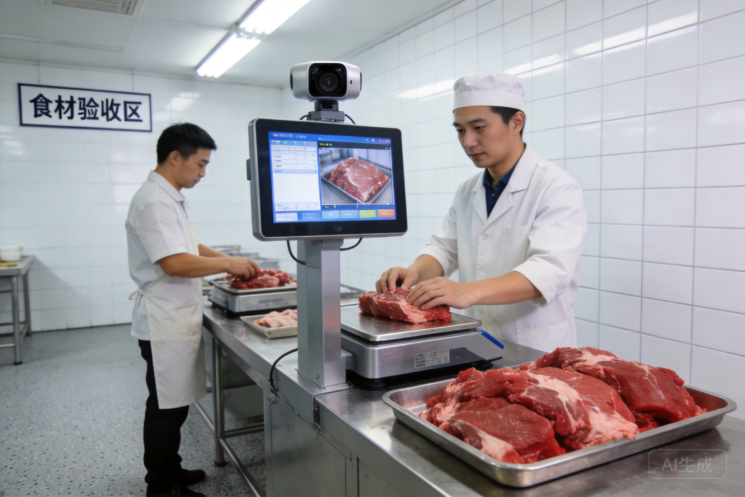 智能称重拍照溯源系统在食材验收中的应用