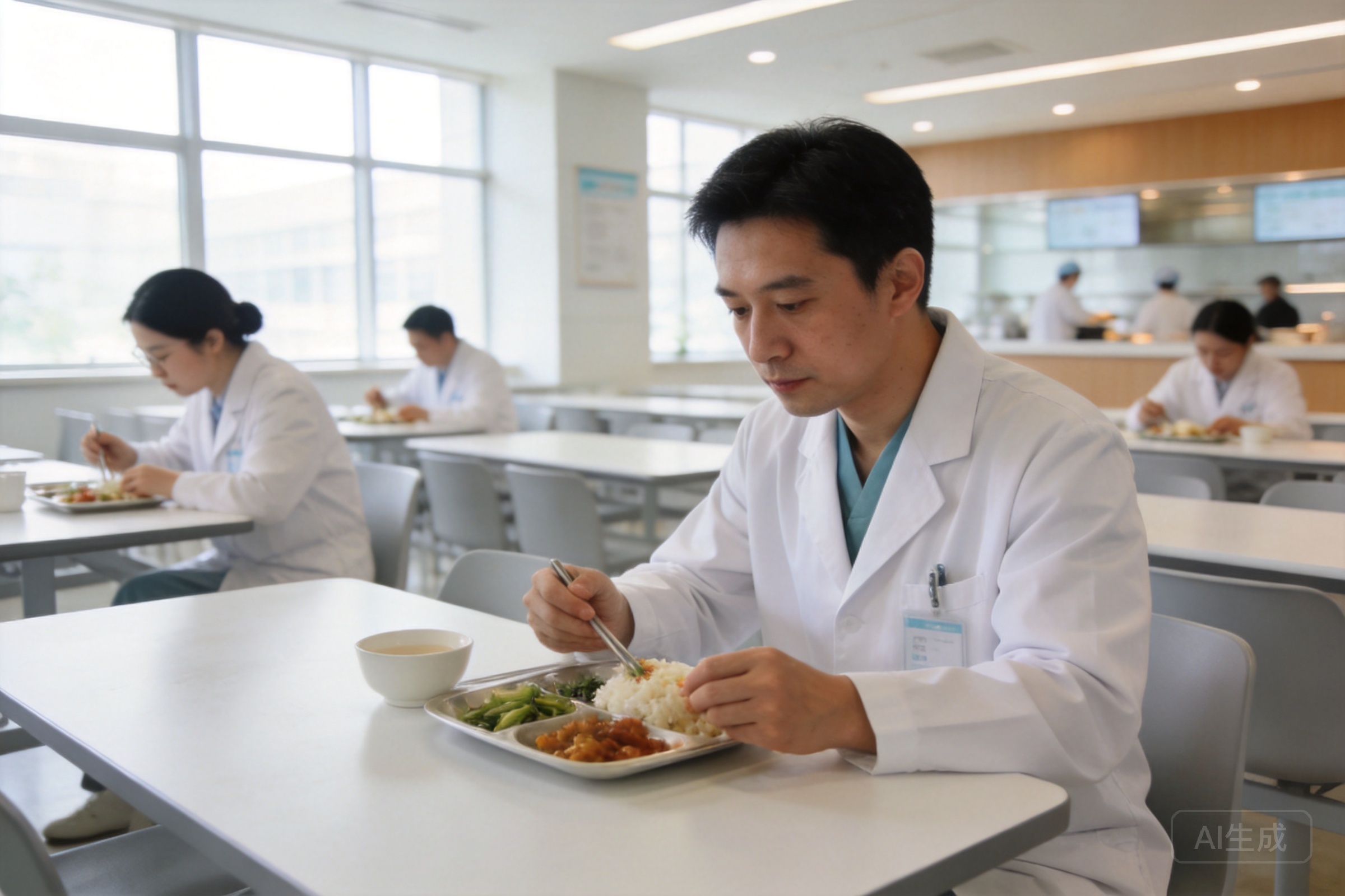 医院数字食堂就餐场景