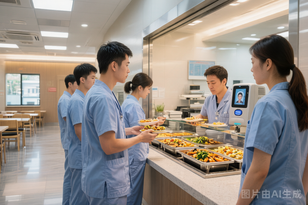 窗口打餐