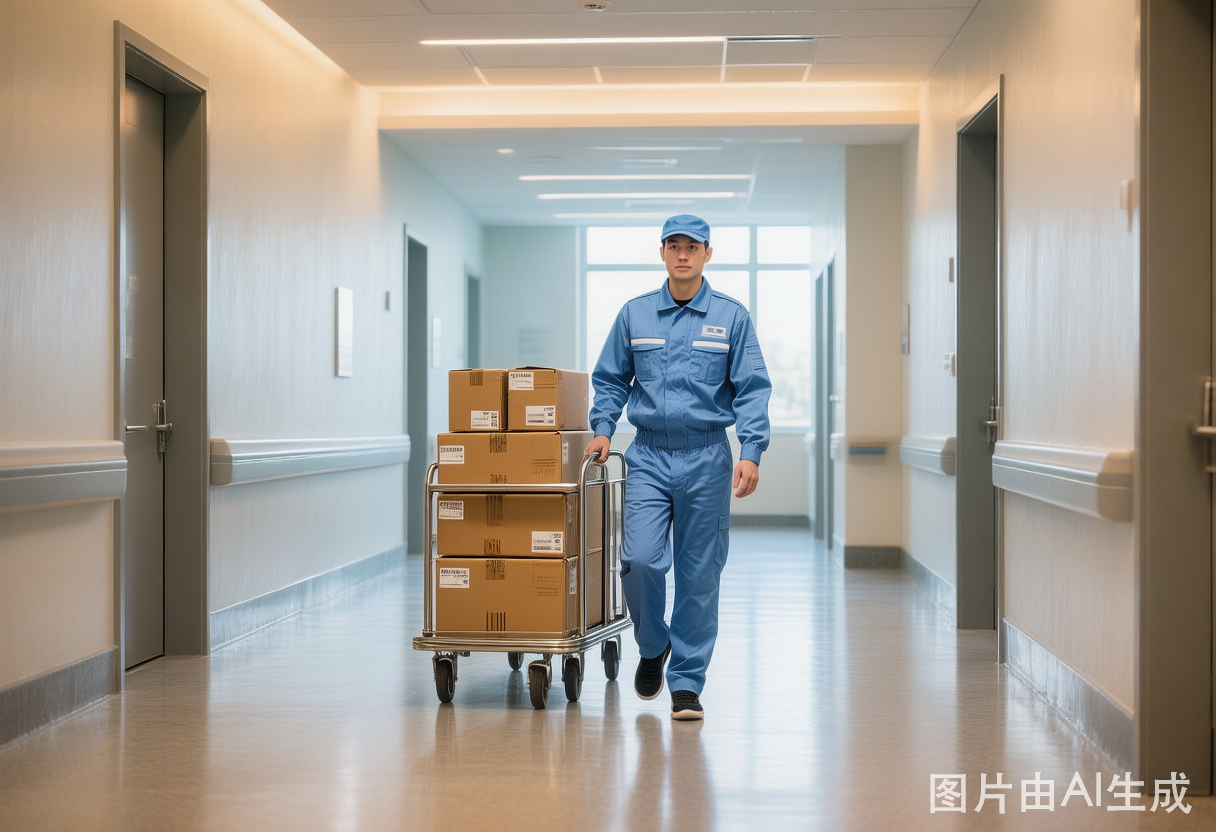 医院院内线上商城配送服务场景