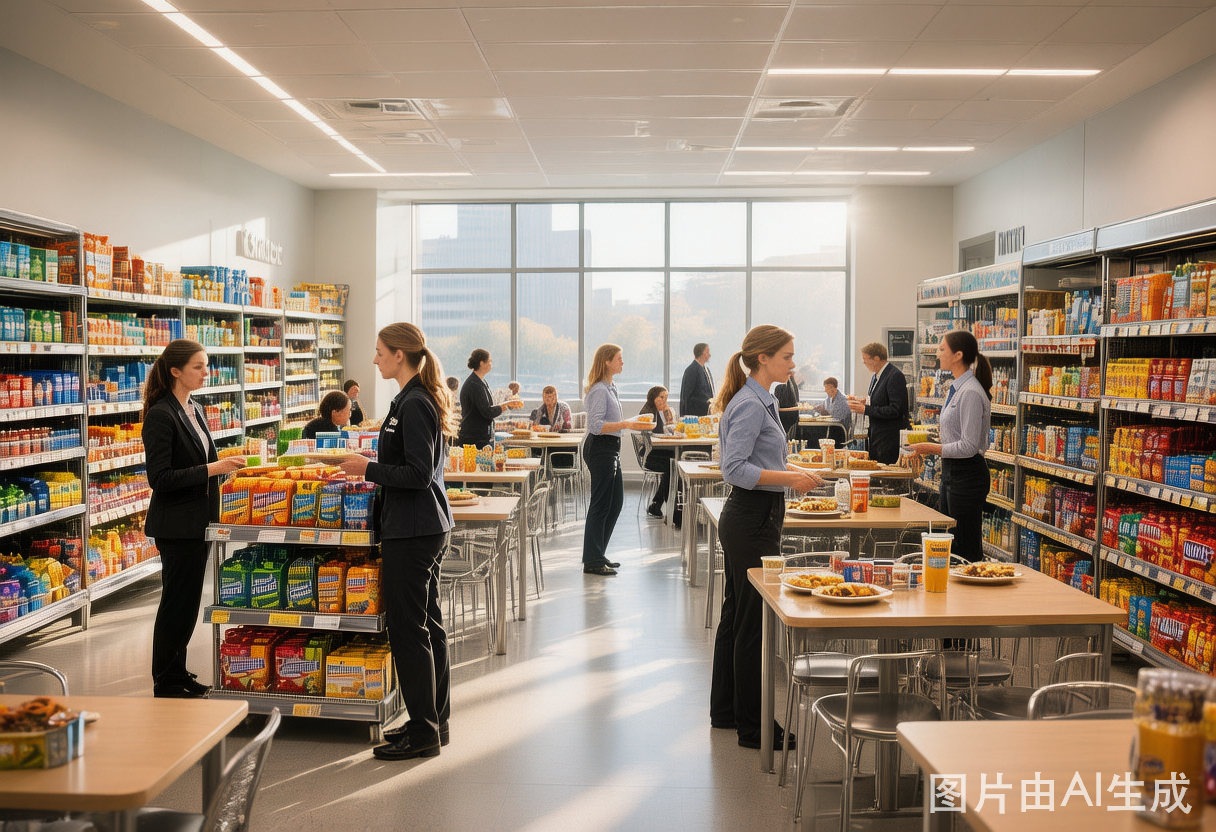医院院内超市与食堂一体化消费场景
