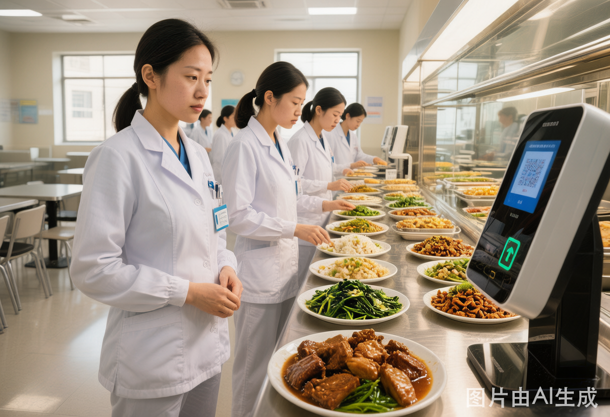 医院数字食堂全景场景