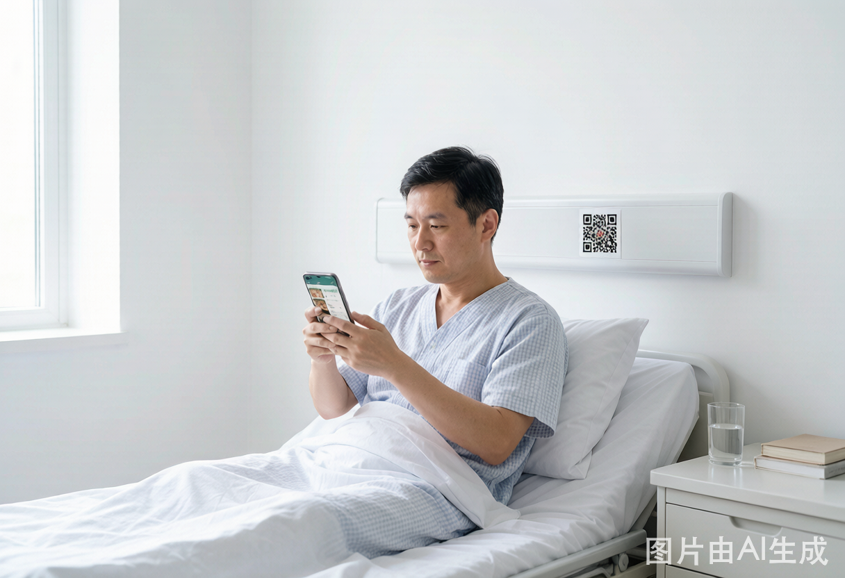 住院患者扫码床头二维码自主订餐
