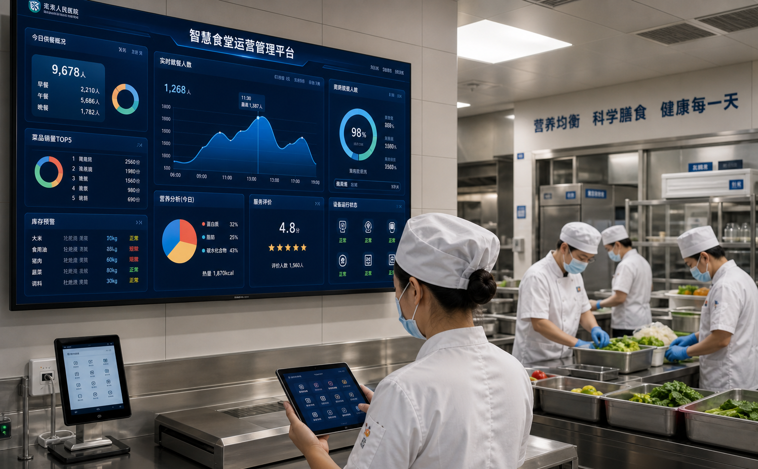 数字食堂智能管理