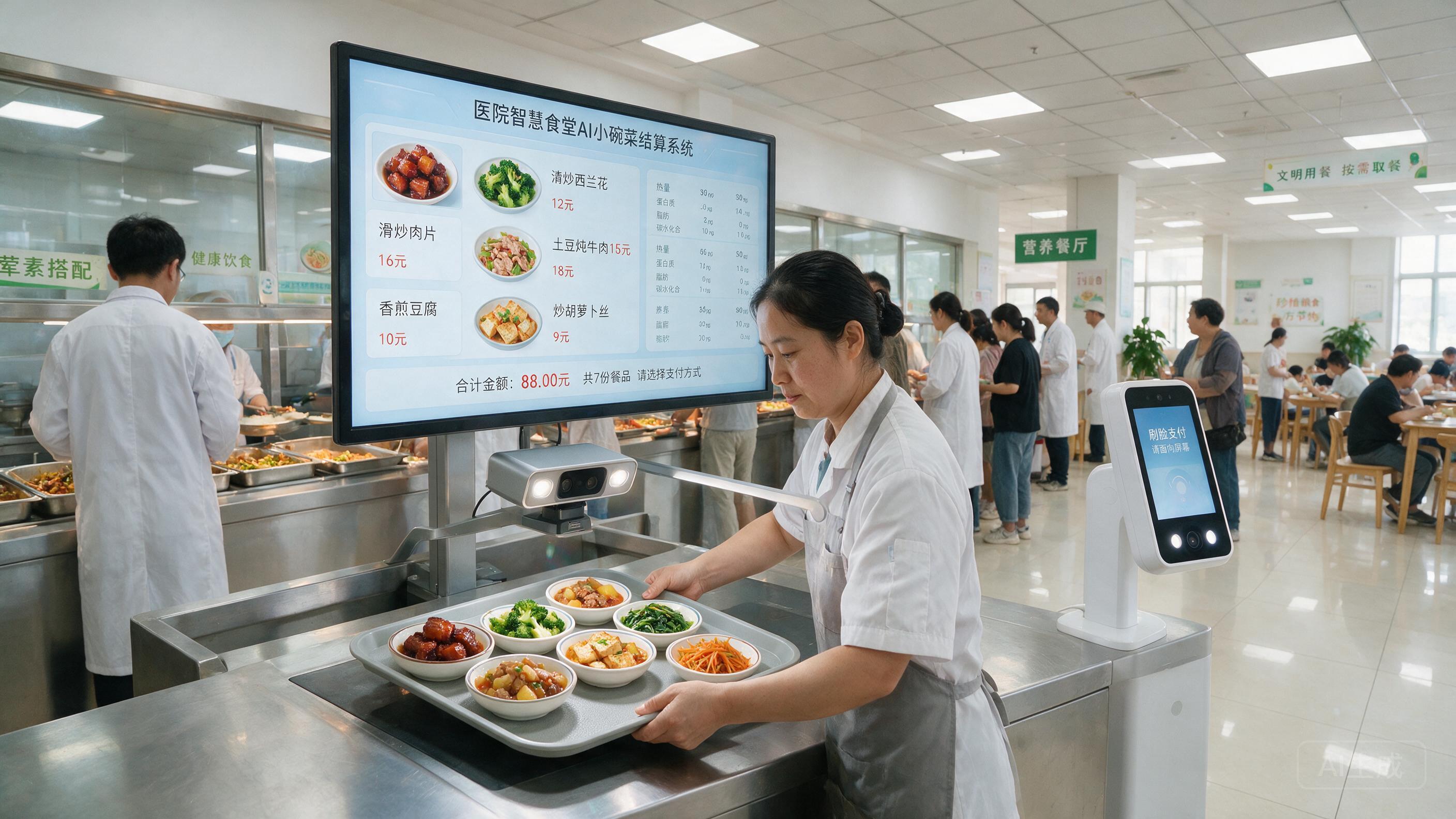 好伙狮数字食堂堂食消费多模式方案架构