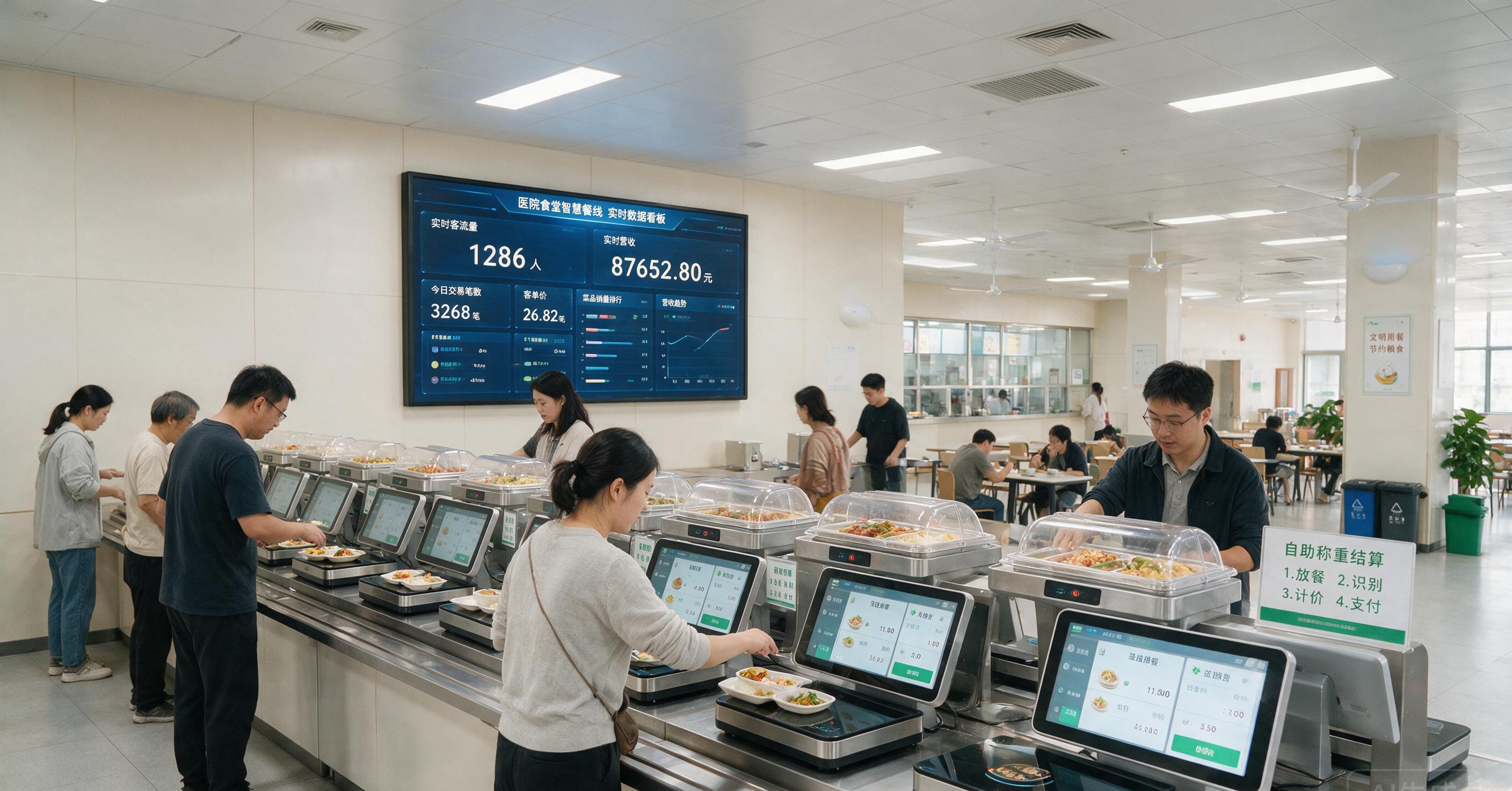 后厨精准备餐场景