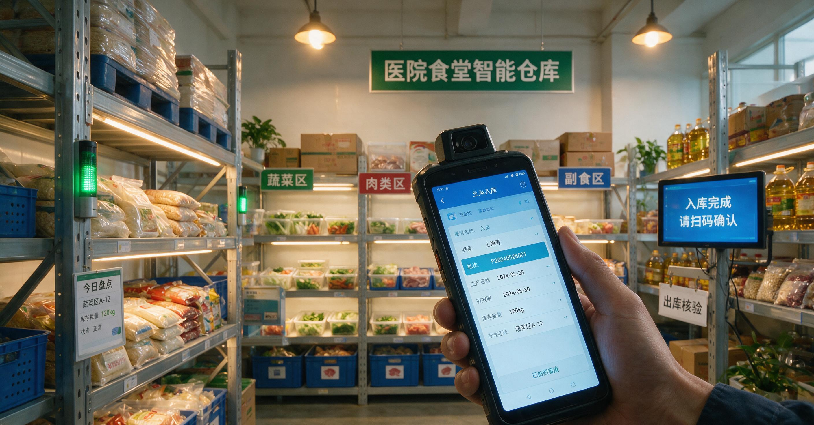 好伙食智慧称重溯源采购验收系统