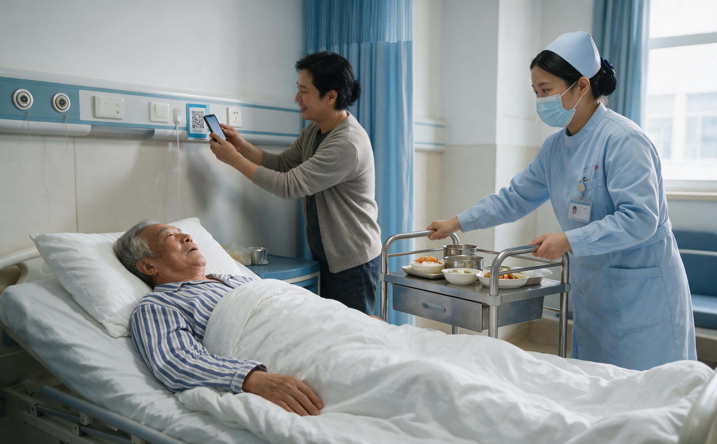 一床一码病房订餐
