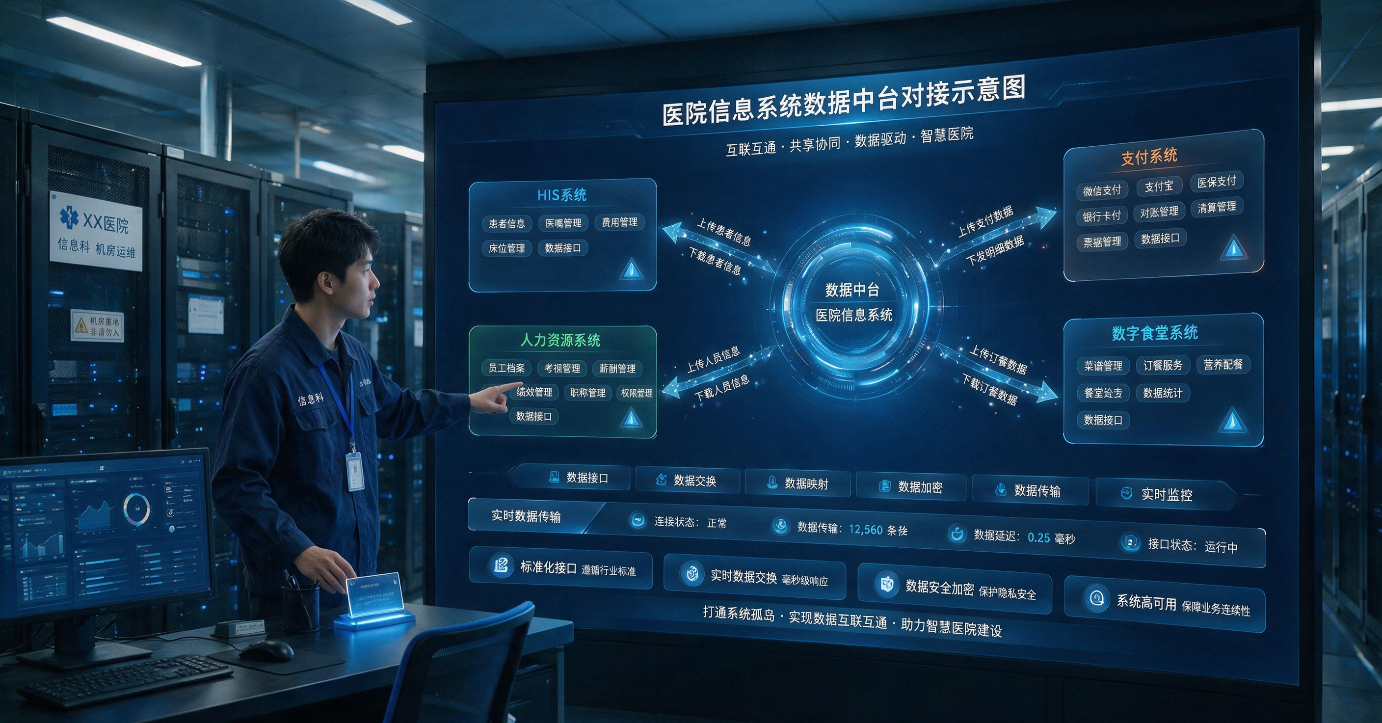 医院数据中台多系统对接