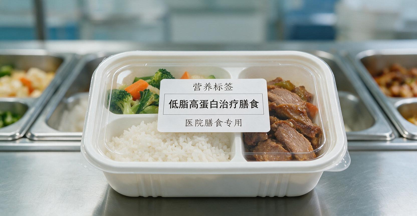 治疗膳食营养标签与餐盒