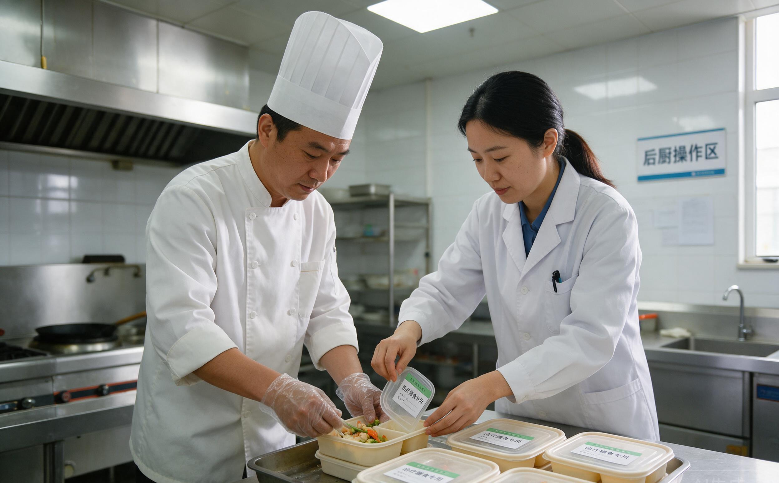糖尿病营养餐标准化分装