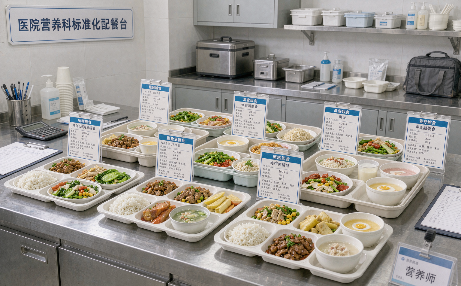 治疗膳食与疗程膳食标准化餐食