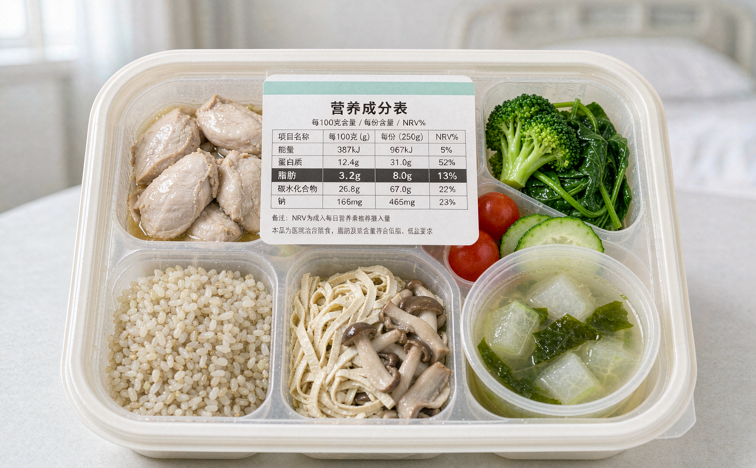 治疗膳食营养标签