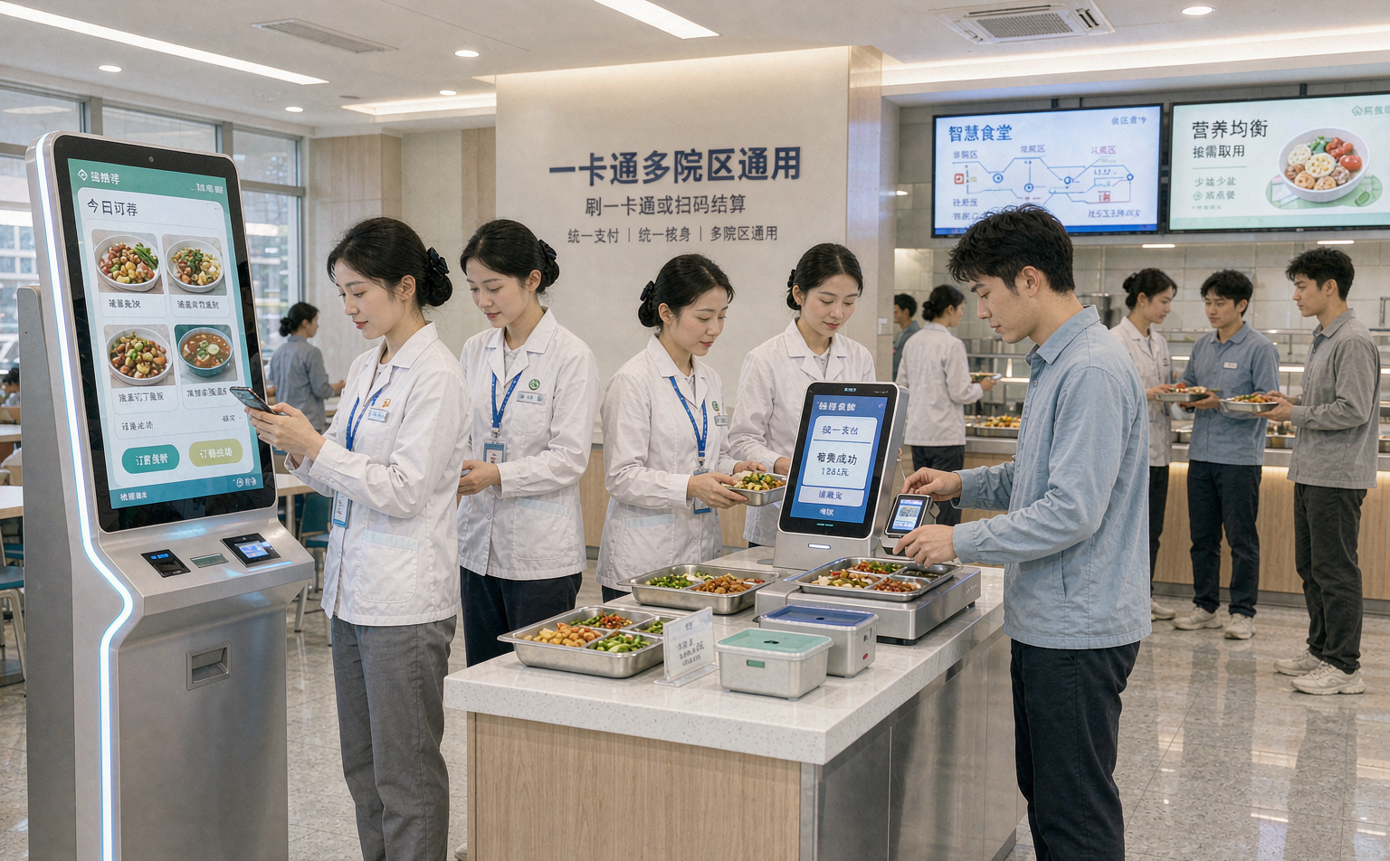 病房订餐按单生产配送场景